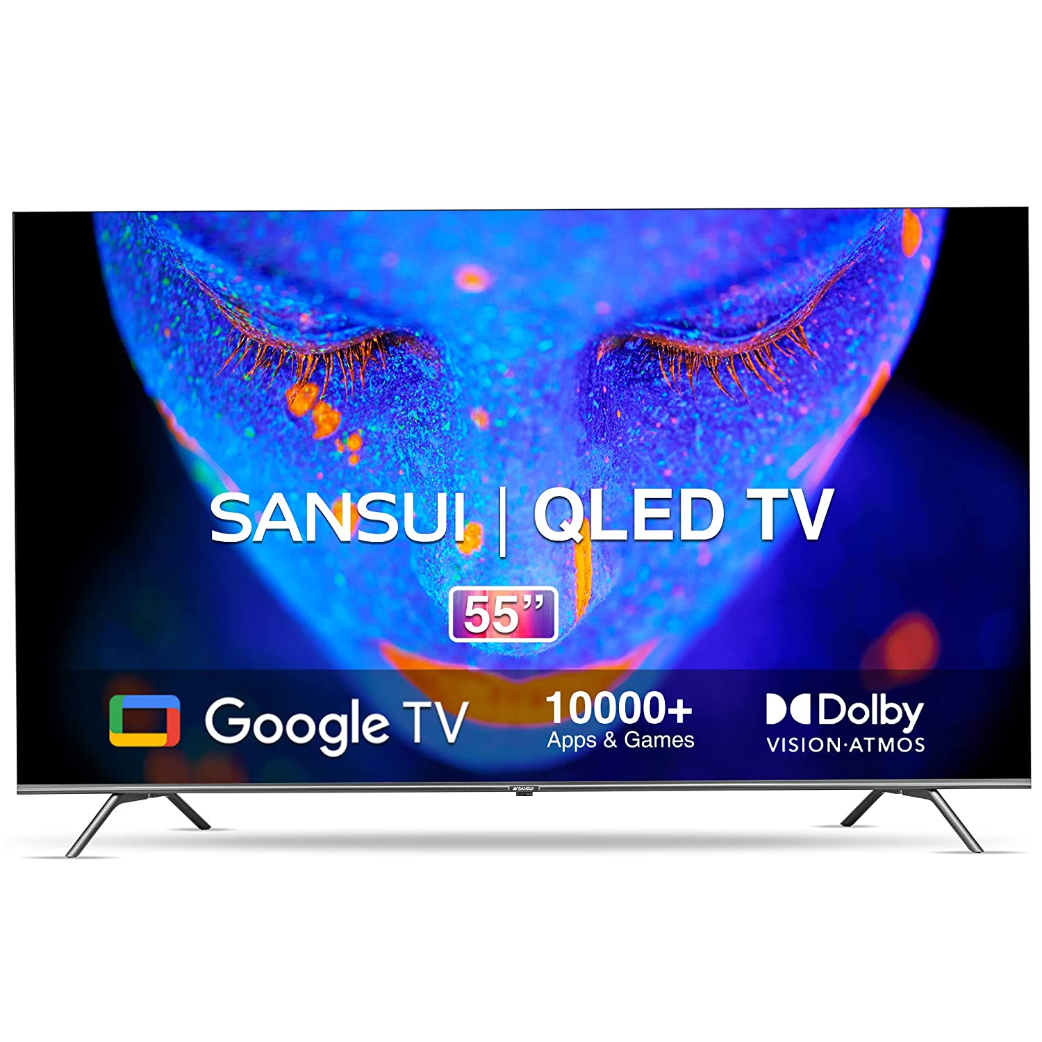 SANSUI 140 cm (55 inches) Smart Google TV