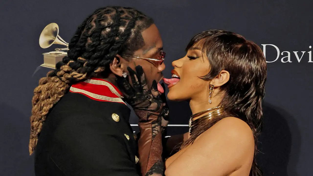 Pre-Grammy Gala: Cardi B and Offset share a passionate kiss on red carpet; Fans disturbed by couple's PDA | PINKVILLA