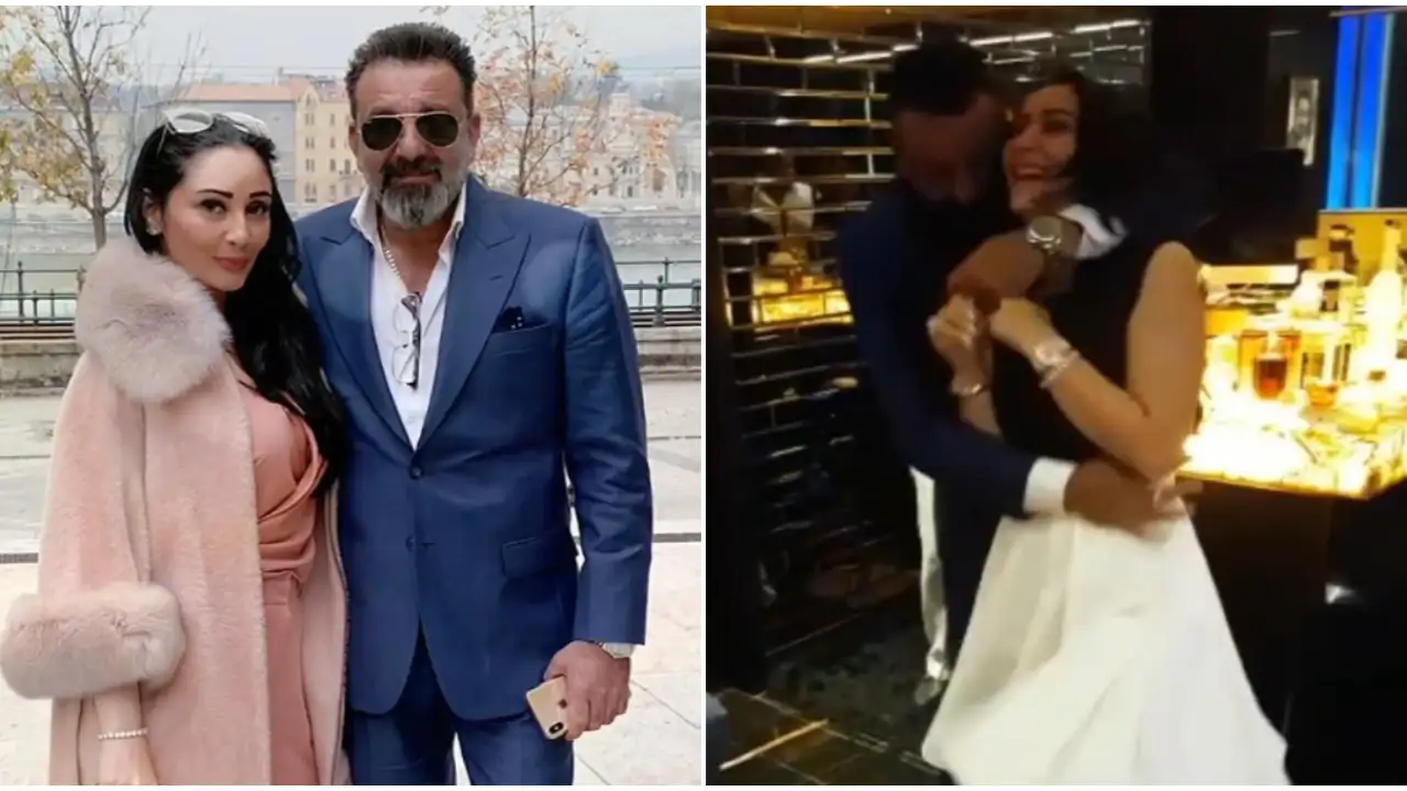 Sanjay Dutt’s wife Maanayata posts VIDEO of them dancing together ...