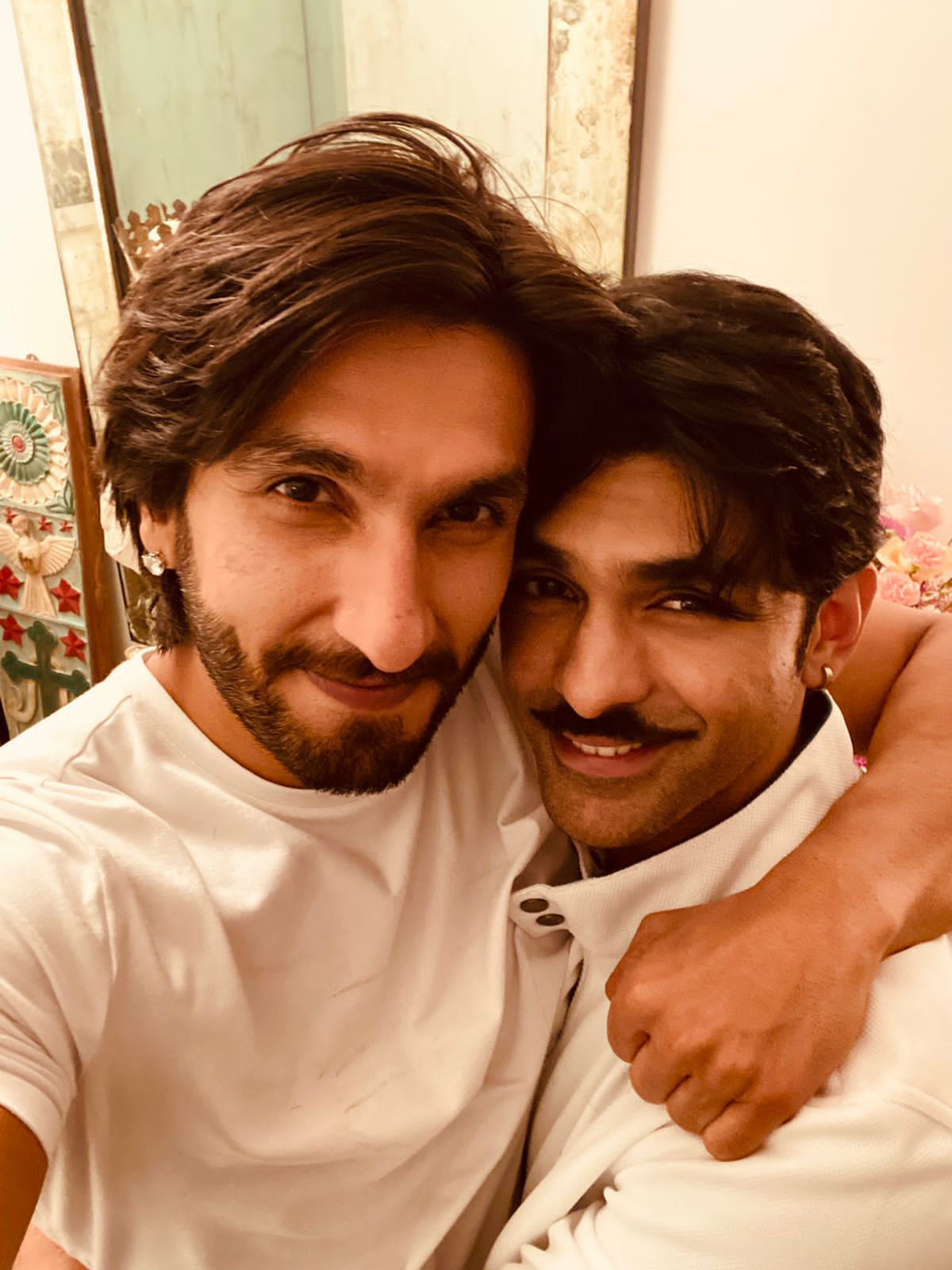 Ranveer Singh and Taha Shah Badussha