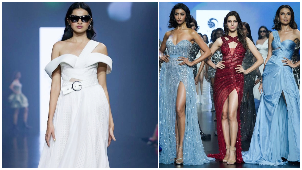 Saisha Shinde's outfits at Lakme Fashion Week