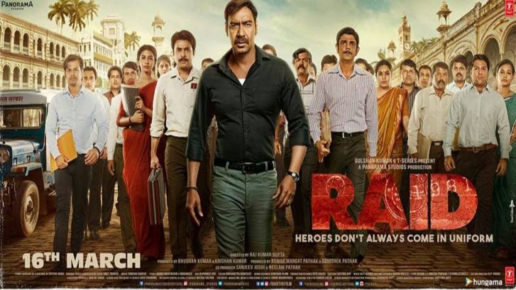 Movie review raid