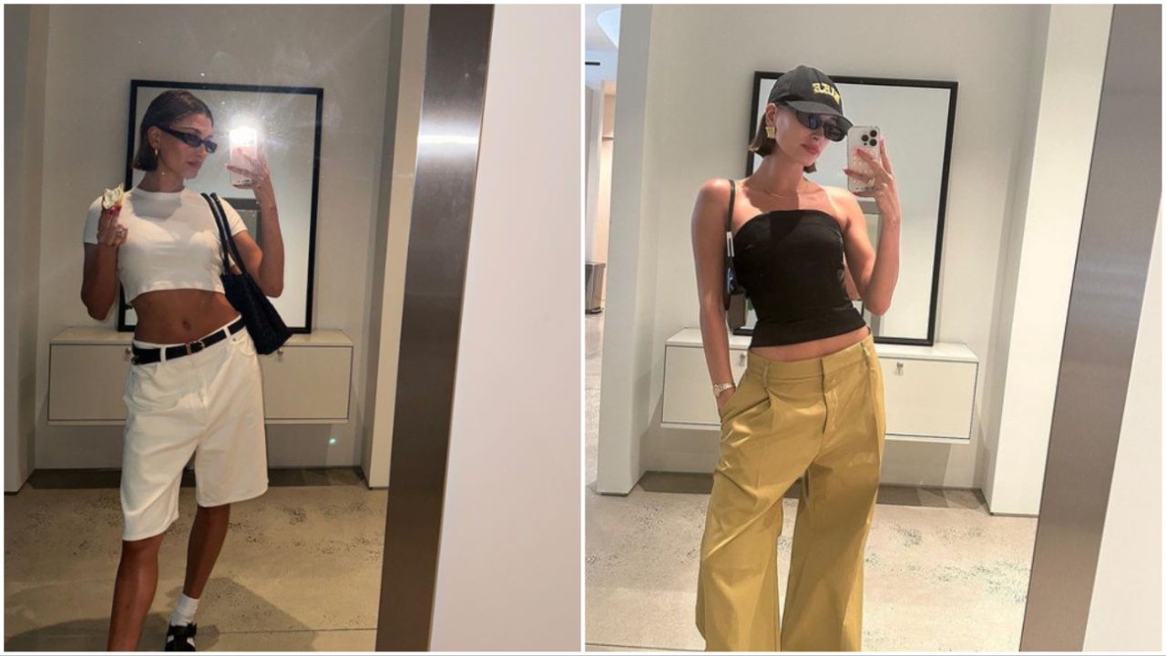 Hailey Bieber’s latest Instagram photo dump shows off different chic ...