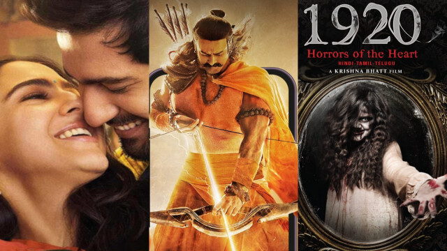 Audiences had a variety of choices over the weekend (Credit: Maddock Films, T-Series, Zee Music Company)