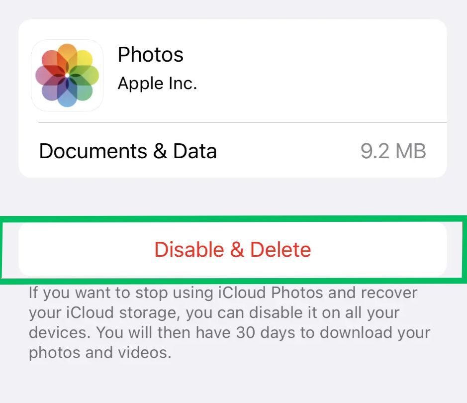 comment enlever les photos de son icloud