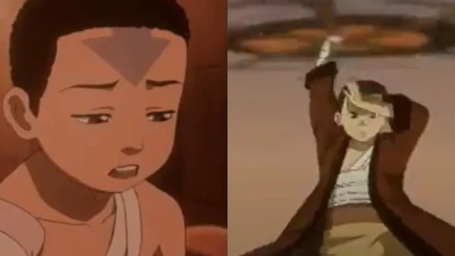 Avatar The Last Airbender 2005 Trailer (screenshots: Scregi - Screen Gig YouTube)