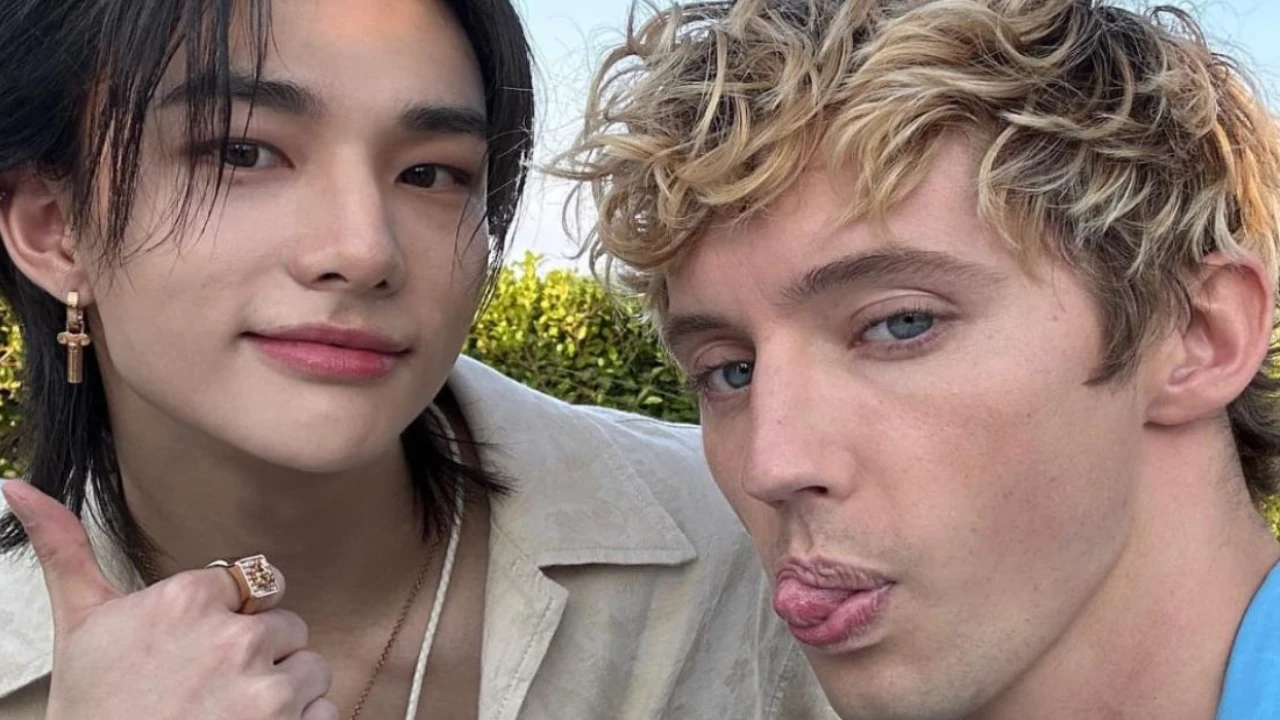 Troye Sivan Is Fervently Looking For Stray Kids' Hyunjin After Cannes Meet;  Fans Ask Him To 'Get In Line | Pinkvilla: Korean