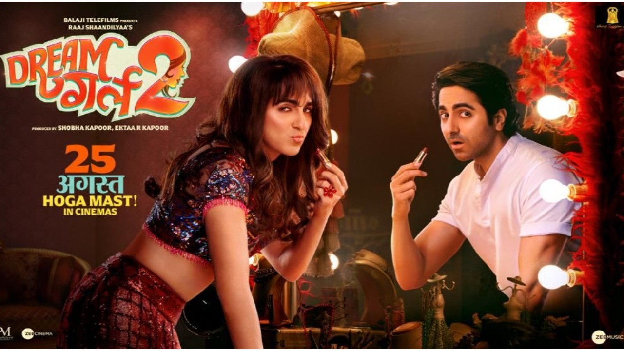 Dream Girl 2: Ayushmann Khurrana reveals FIRST LOOK of Pooja and it is all things 'khoobsurat'; Tahira reacts