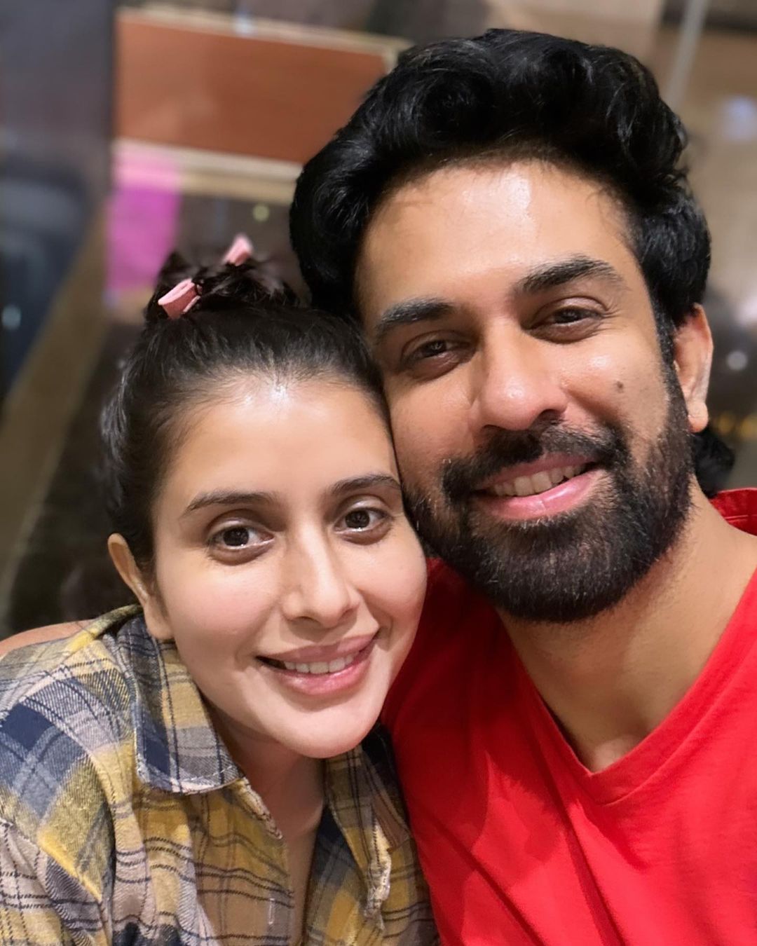 Charu Asopa and Rajeev Sen's picture from their recent outing.