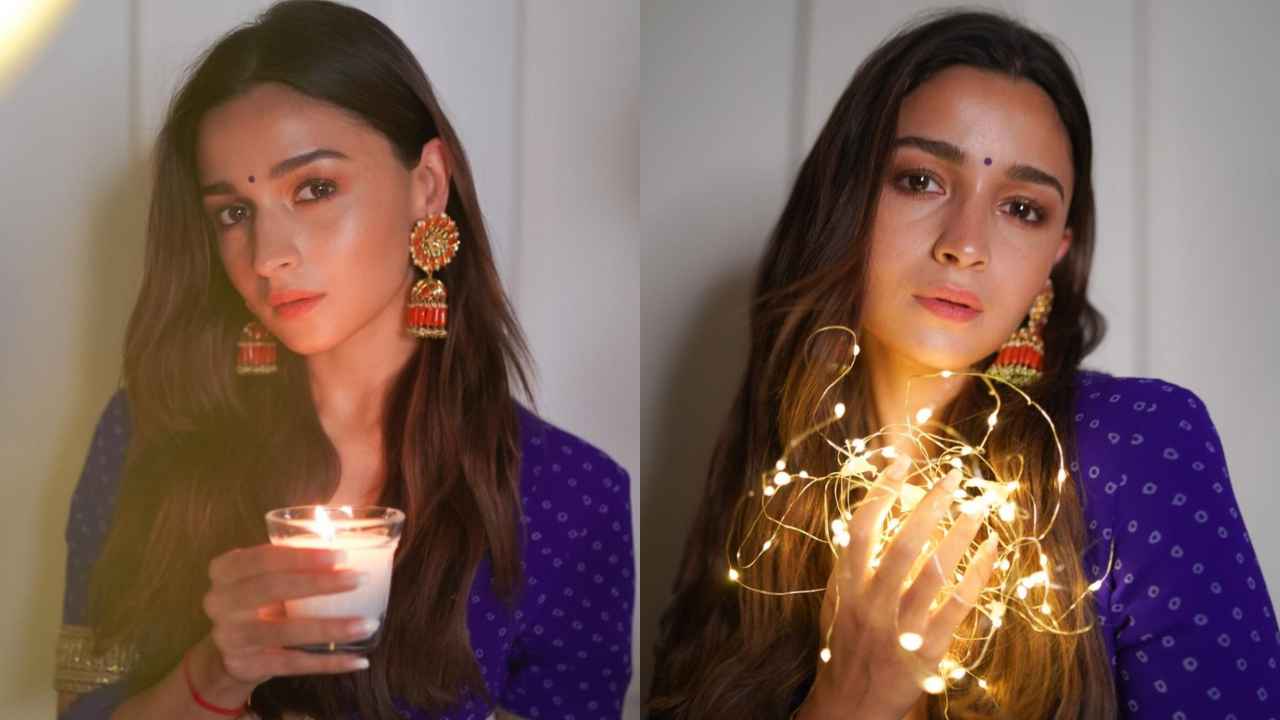 Alia hot sale bhatt jhumkas