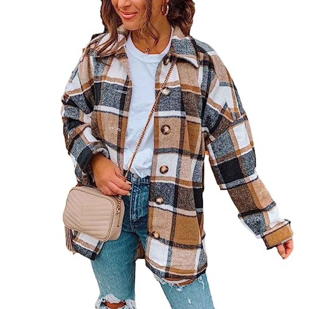 15 Best Womens Flannel Shirts With Feather Like Texture Pinkvilla