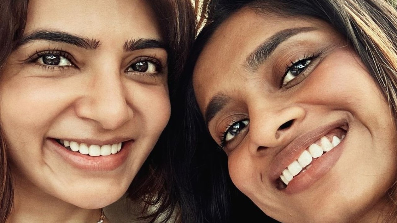 Samantha Ruth Prabhu With Her Sister 