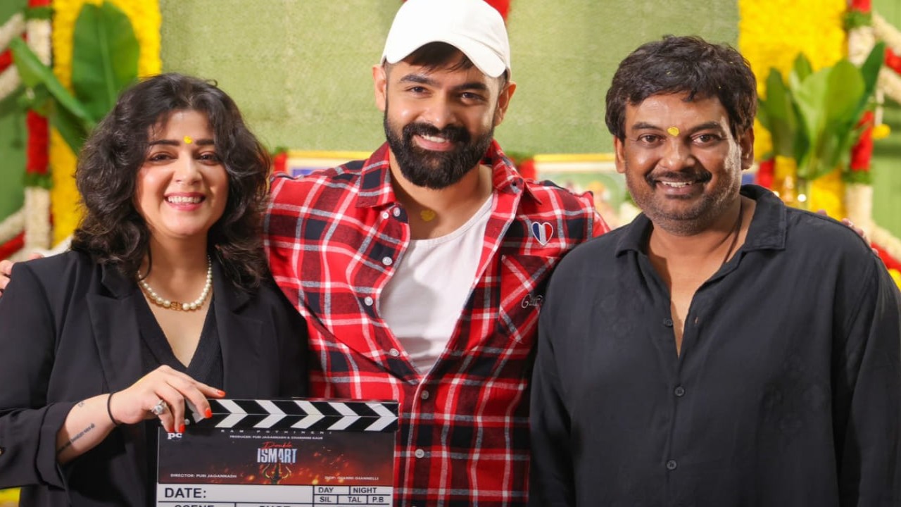 Double Ismart: Ram Pothineni and Puri Jagannadh's pan Indian movie launched in Hyderabad; Shoot to begin soon | PINKVILLA