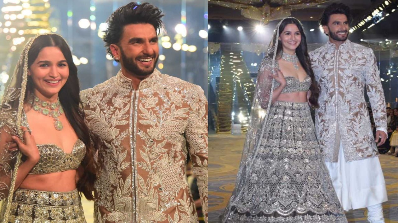 Ranveer Singh, Alia Bhatt redefine modern day regal wedding in Manish  Malhotra