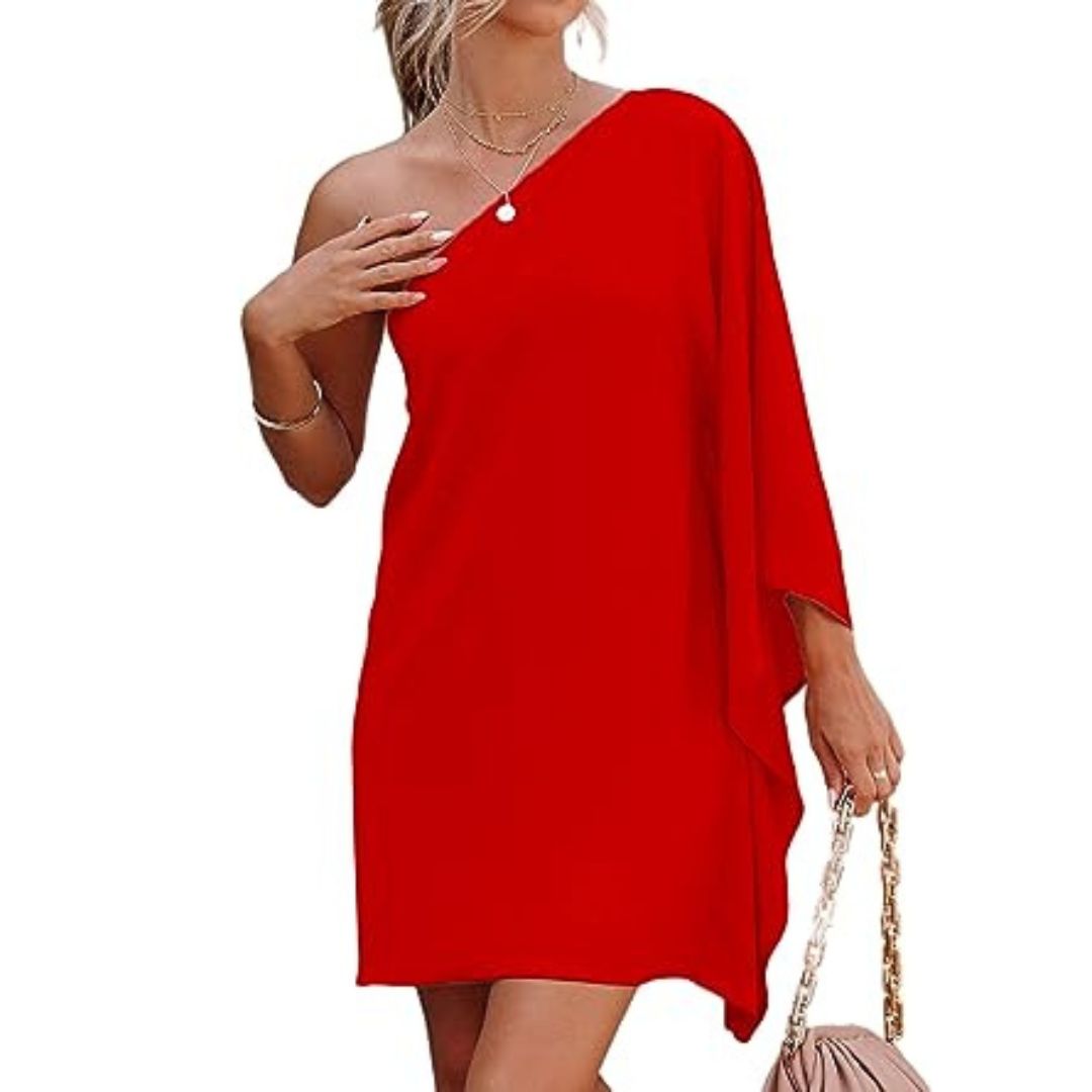 Casual red dresses hot sale for women