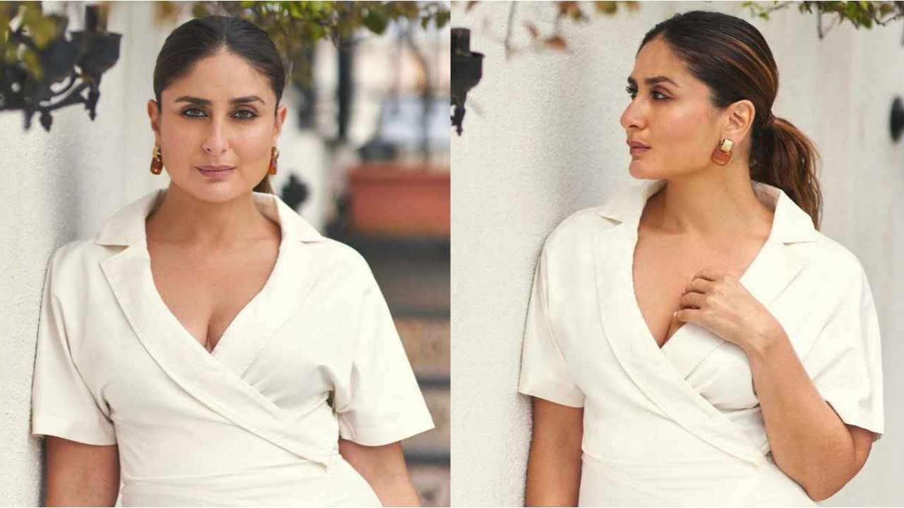 Kareena Kapoor Khan Flaunts Her Uber Cool Look In White Hoodie and