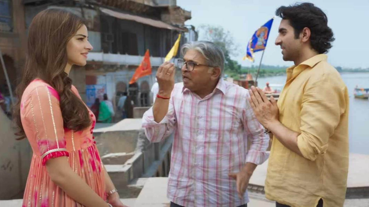 Ayushmann Khurrana, Ananya Panday, Anu Kapoor