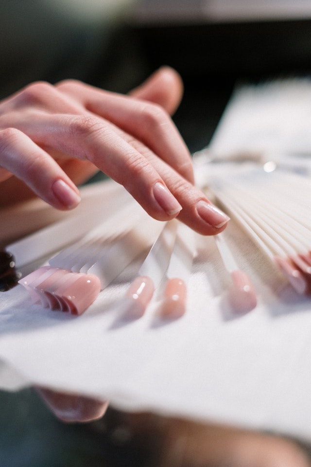 silk wrap nails