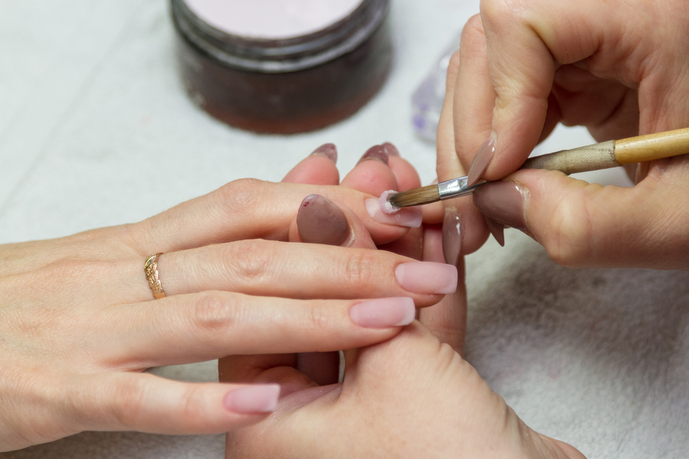 silk wrap nails