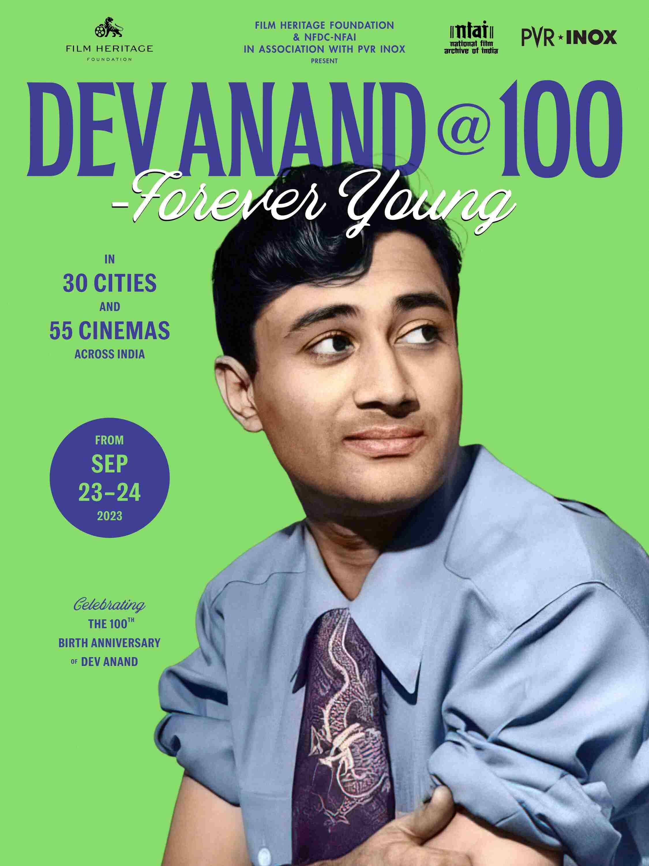 Dev Anand Film Fetsival poster