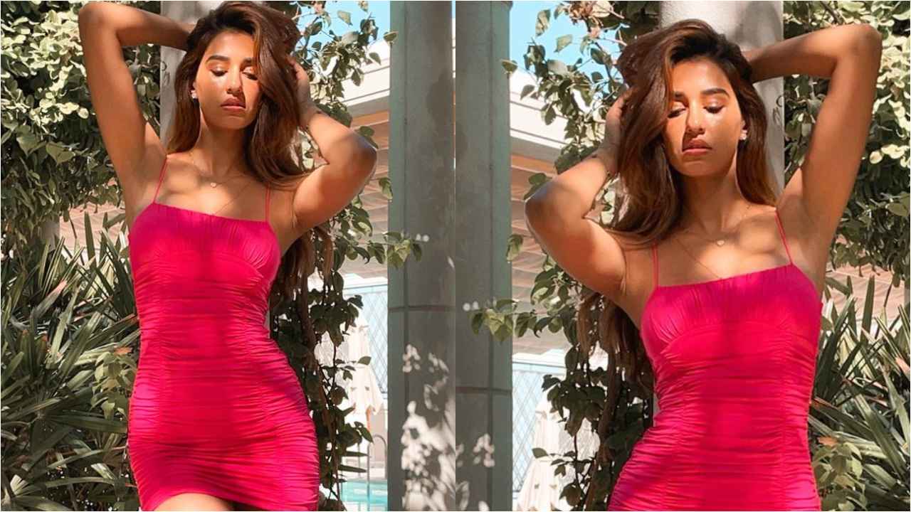 Disha Patani's hot pink body hugging mini dress is the ideal New