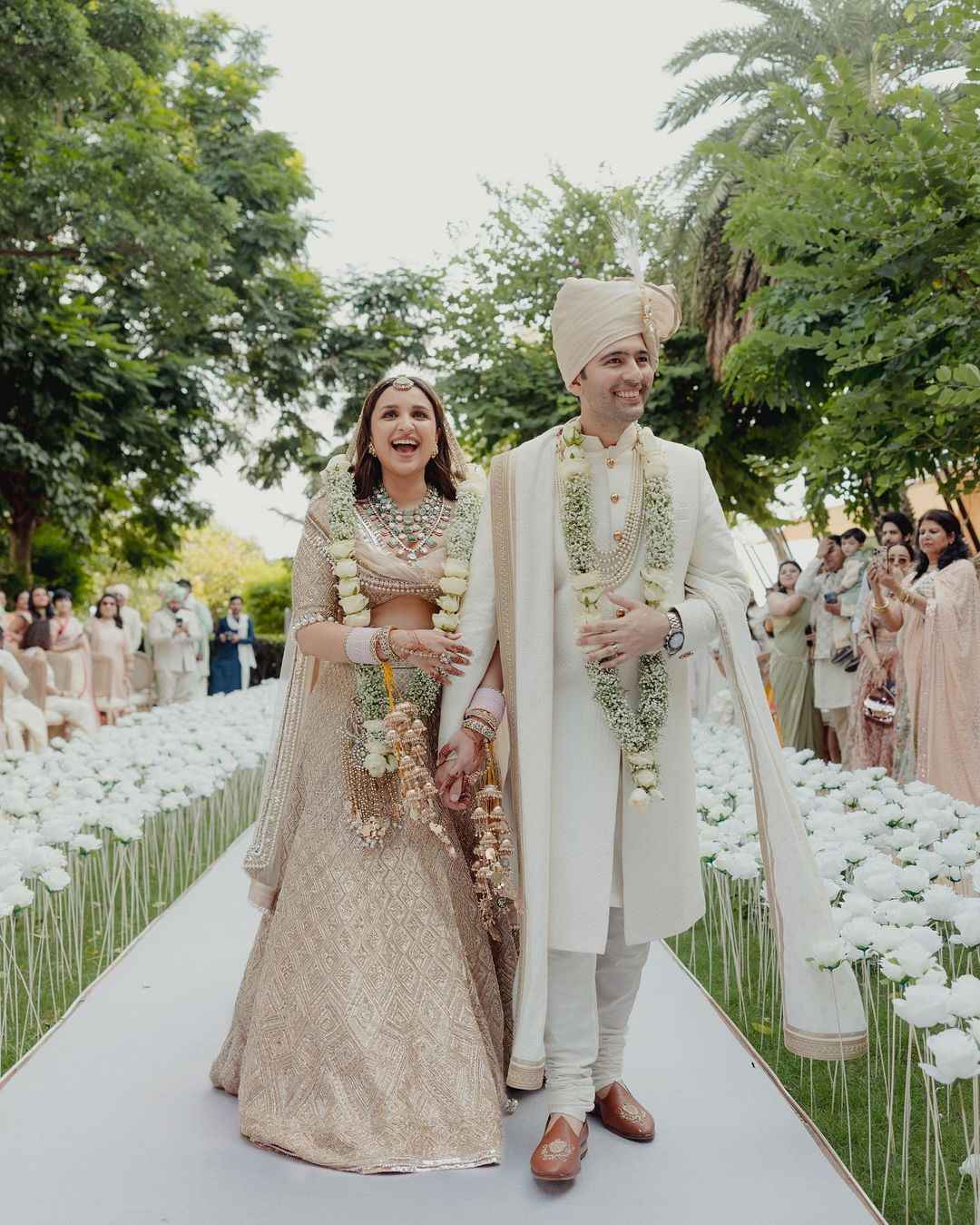 Pairneeti Chopra and Raghav Chadha's wedding pictures