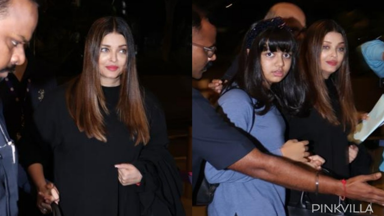 Photos: Aishwarya Rai Bachchan and Aaradhya Bachchan's chic