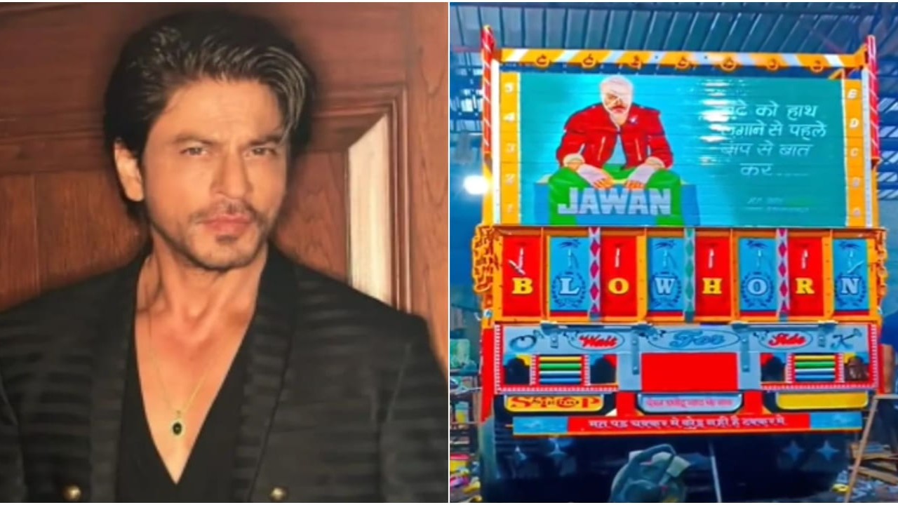 'People will think twice before messing...': Shah Rukh Khan REACTS to truck painted with Jawan poster