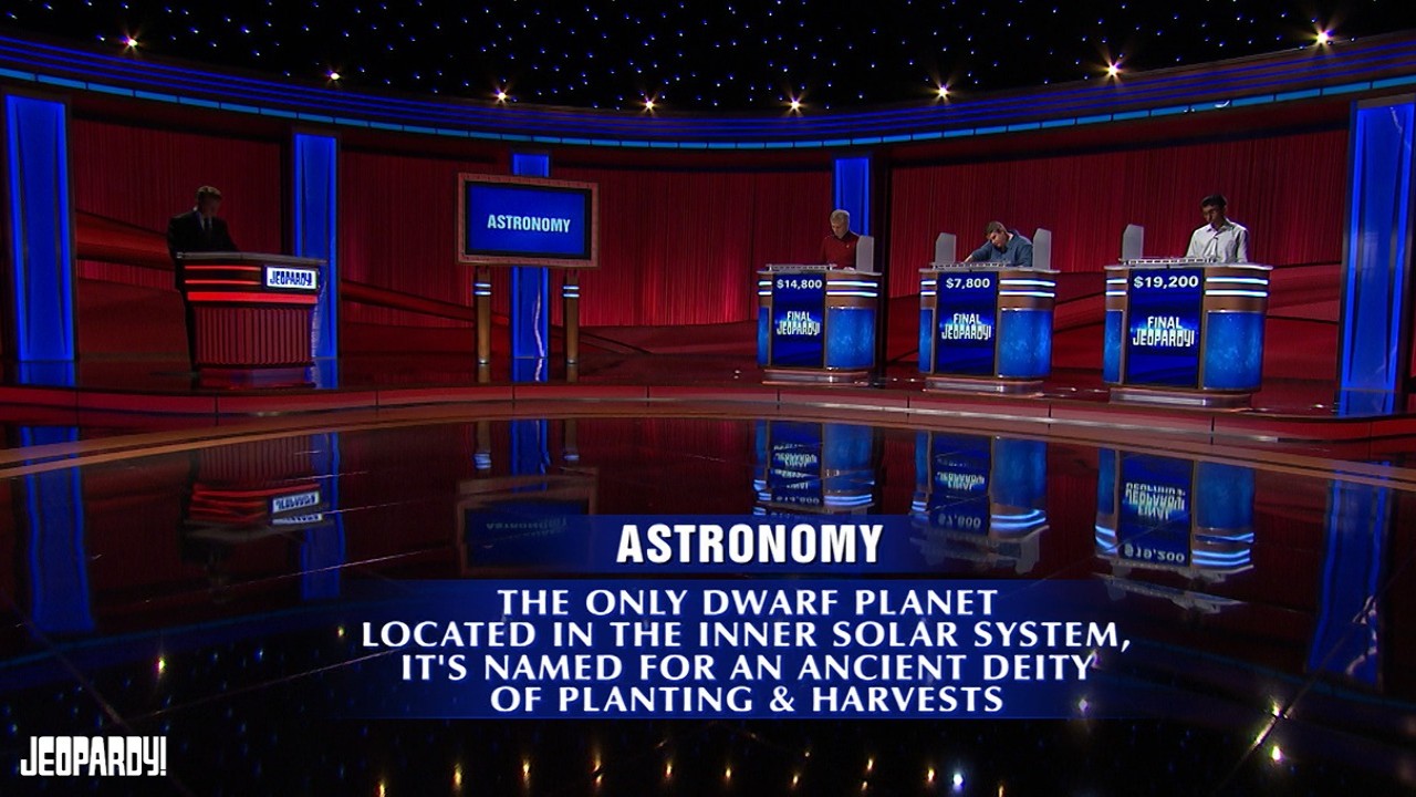 Today's Final Jeopardy (15 September 2023) Who won Game 5 of Season 40