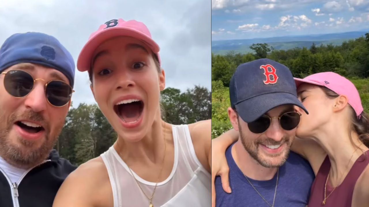 Chris Evans and Alba Baptista (Youtube)