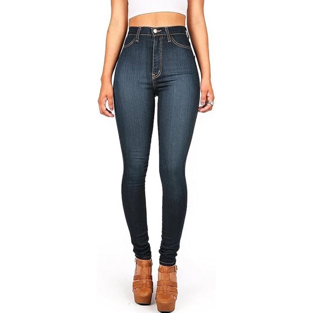 High waist jeans that will sculpt your curves beautifully