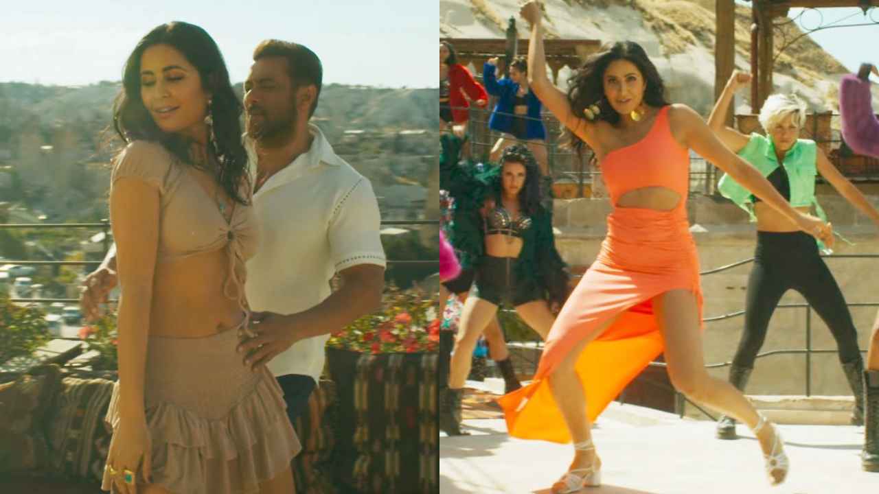 Katrina Kaif’s lookbook from Tiger 3’s Leke Prabhu Ka Naam: An extravaganza of stylish co-ord sets and dresses (PC: YouTube/ YRF)