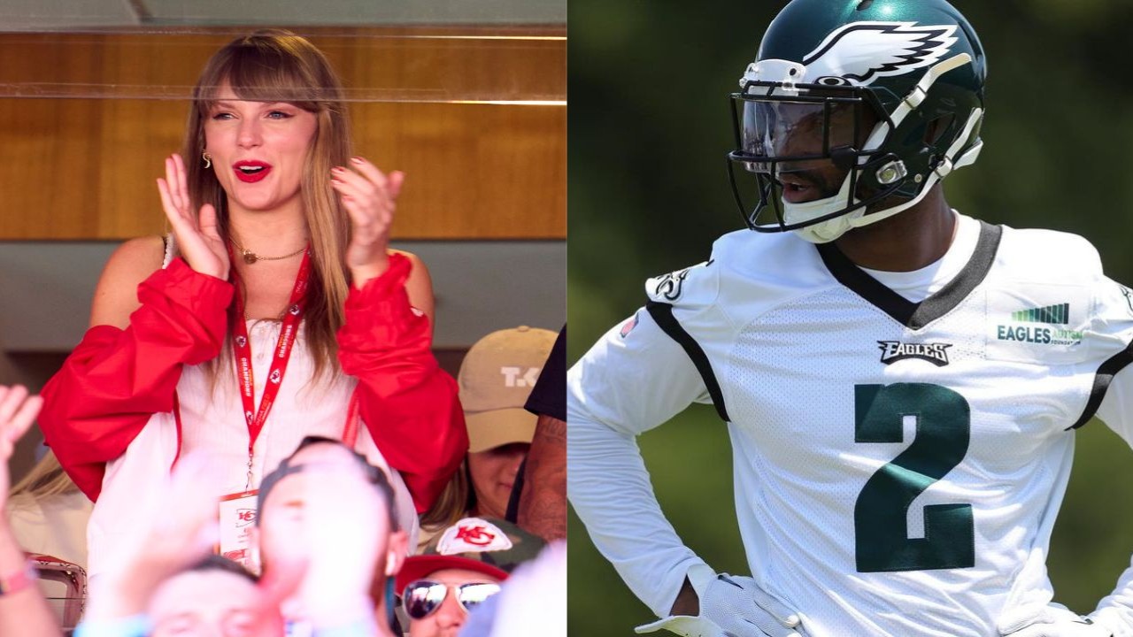 será que vem a Taylor no jogo dos Eagles? #fyp #taylorswift