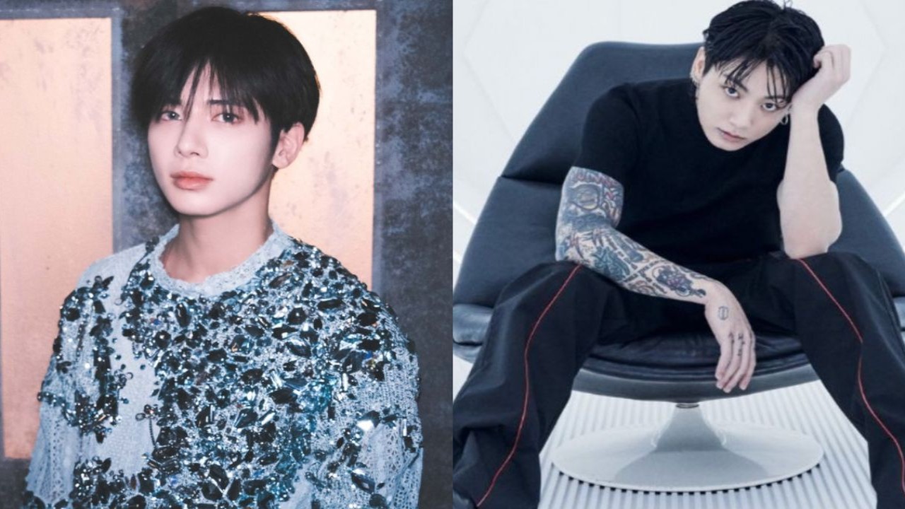 Jungkook e Taehyun: cortesia da BIGHIT MUSIC