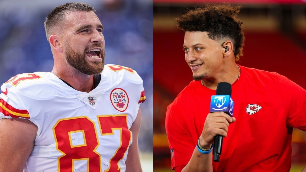 'He does it, and everybody laughs': Patrick Mahomes reveals Travis ...