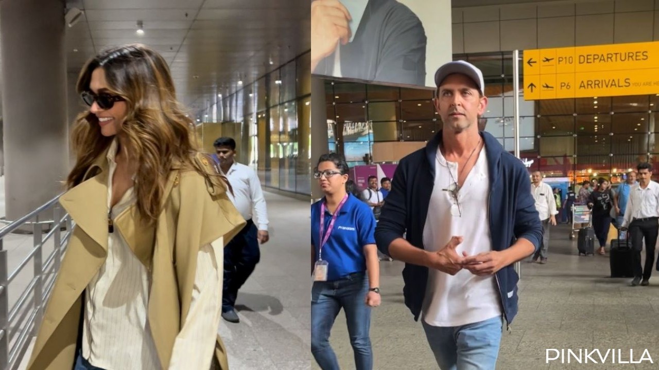 Deepika Padukone spotted at Mumbai airport arriving back from