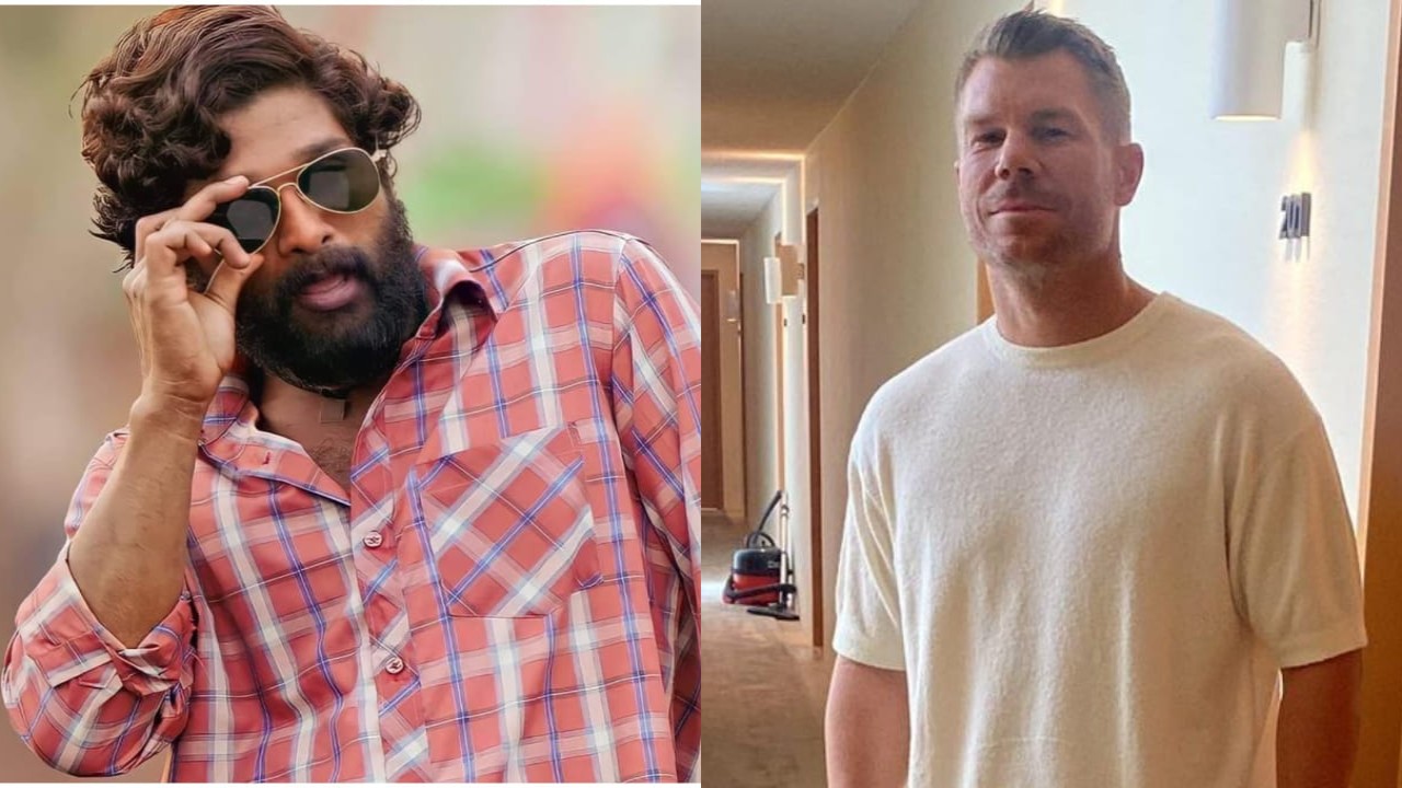 David Warner dances to Allu Arjun’s viral ‘Pushpa’ song throughout ...