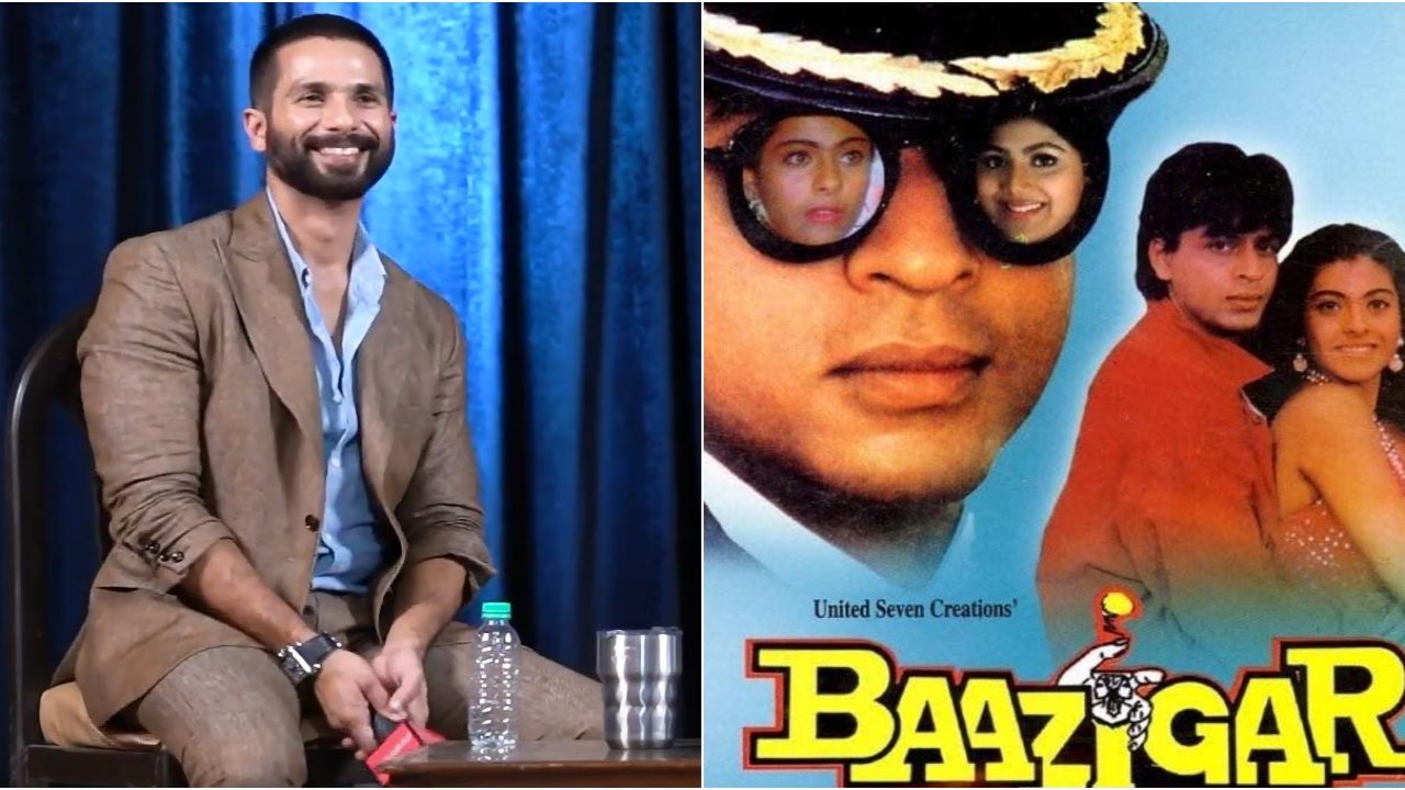 EXCLUSIVE: Shahid Kapoor reveals he would fit best in Abbas-Mustan's Shah Rukh Khan-Kajol starrer Baazigar