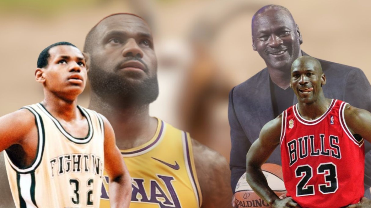 ‘Prophet’: NBA fans react to high school LeBron James vs. Michael Jordan prediction of his own greatness