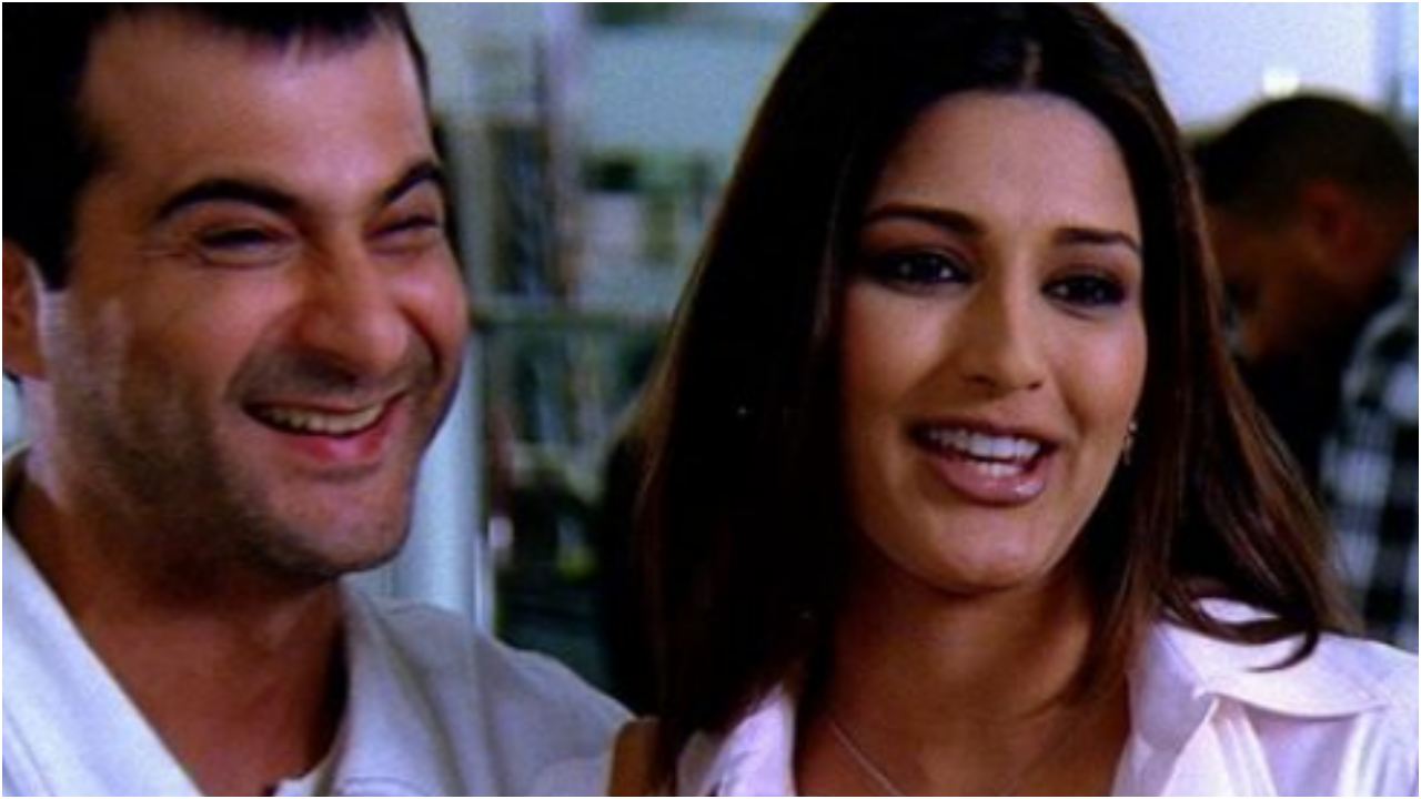 Sanjay Kapoor y Sonali Bendre en Kal Ho Naa Ho