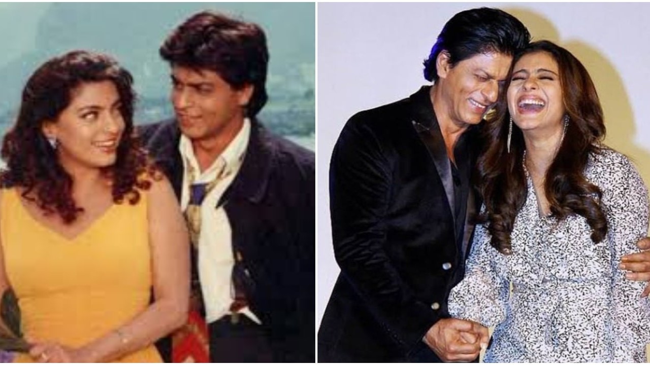 Juhi Chawla Mehta, Kajol and Shah Rukh Khan