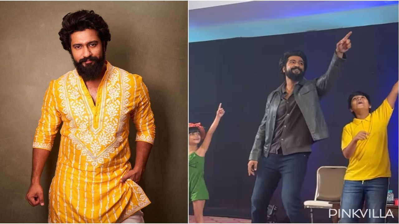 EXCLUSIVE: Vicky Kaushal dances his heart out with kids at our Masterclass; fans find it 'cutest'