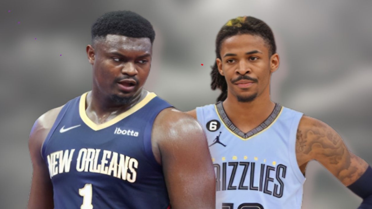 Guns and Buns': NBA fans troll Ja Morant and Zion Williamson as the two  share a moment before Pelicans vs Grizzlies | PINKVILLA