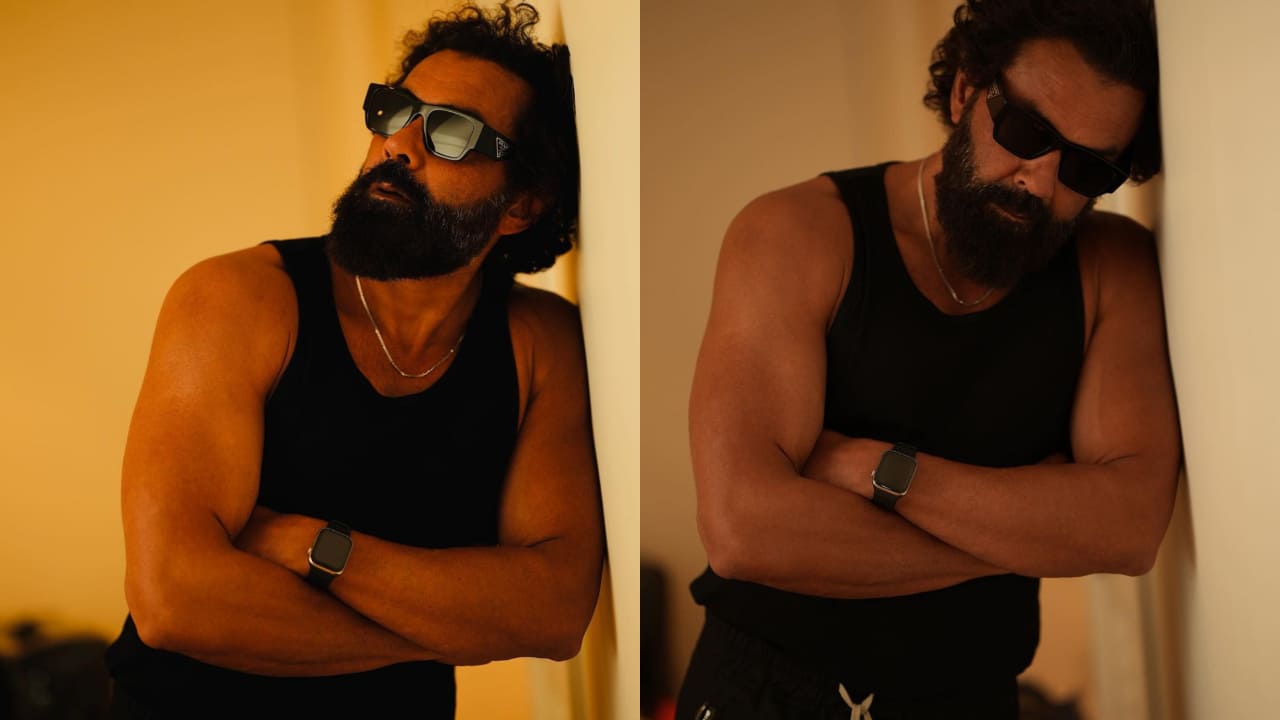 Bobby Deol style fashion black vest