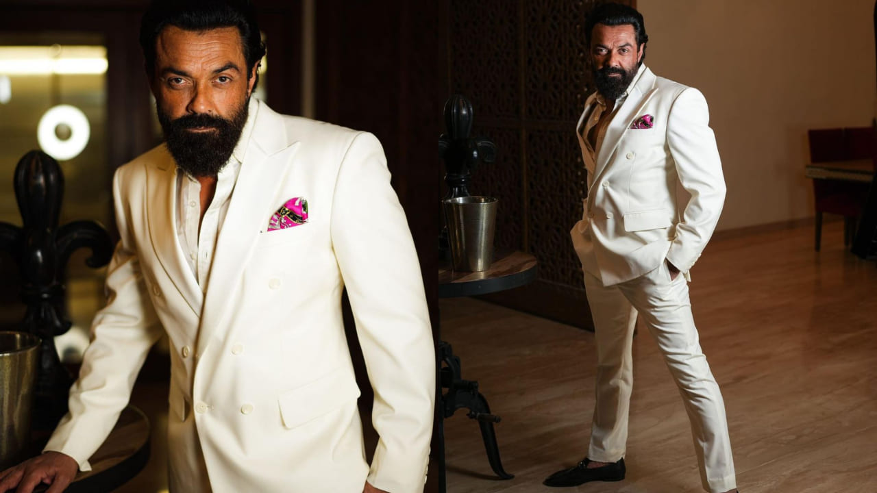 Bobby Deol style fashion white blazer