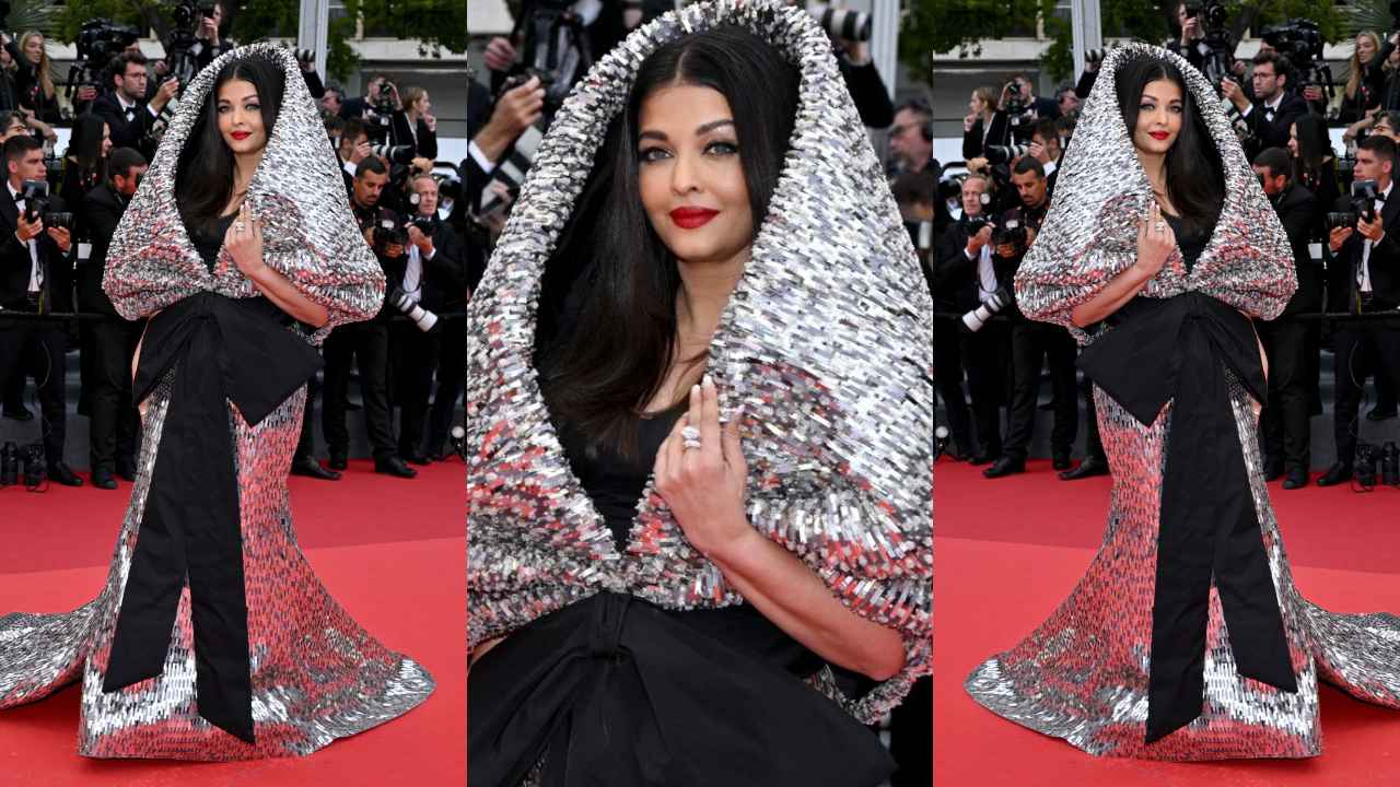 Aishwarya Rai Bachchan's purple lipstick to aluminum silver gown; top 6 viral red carpet moments from Cannes (PC: Getty Images)