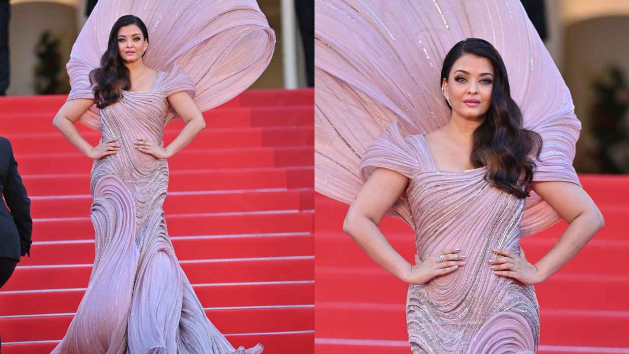 Aishwarya Rai Bachchan's purple lipstick to aluminum silver gown; top 6 viral red carpet moments from Cannes (PC: Getty Images)