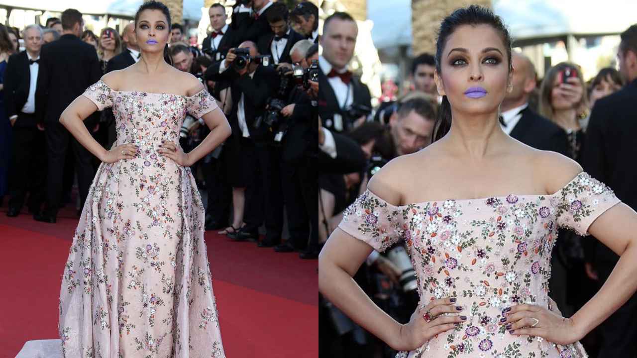 Aishwarya Rai Bachchan's purple lipstick to aluminum silver gown; top 6 viral red carpet moments from Cannes (PC: Getty Images)