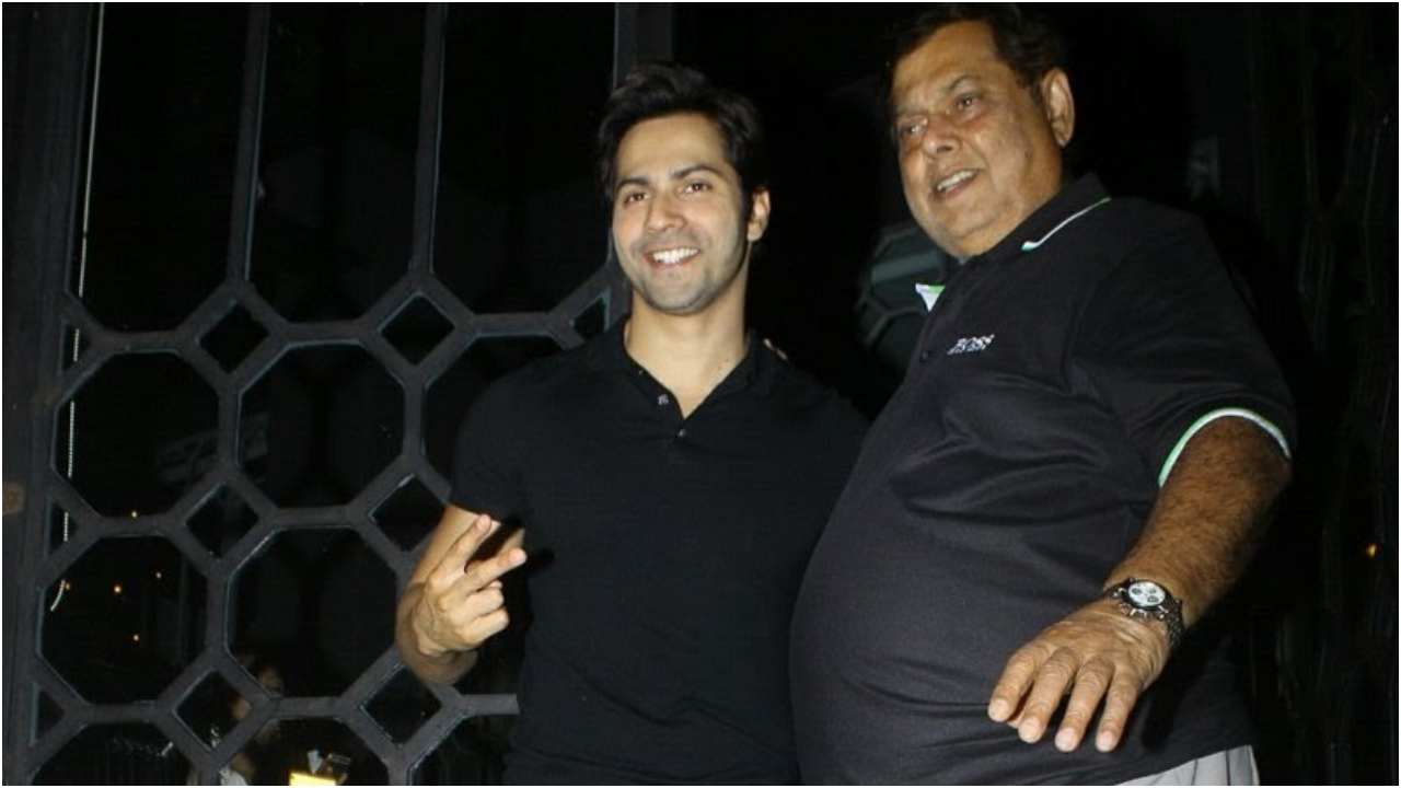 Varun Dhawan and David Dhawan