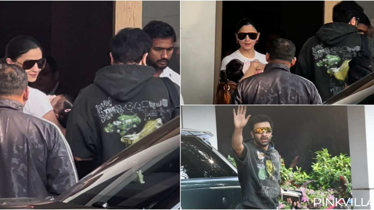 Alia Bhatt holds Raha in her arms; spotted with Ranbir Kapoor as they ...